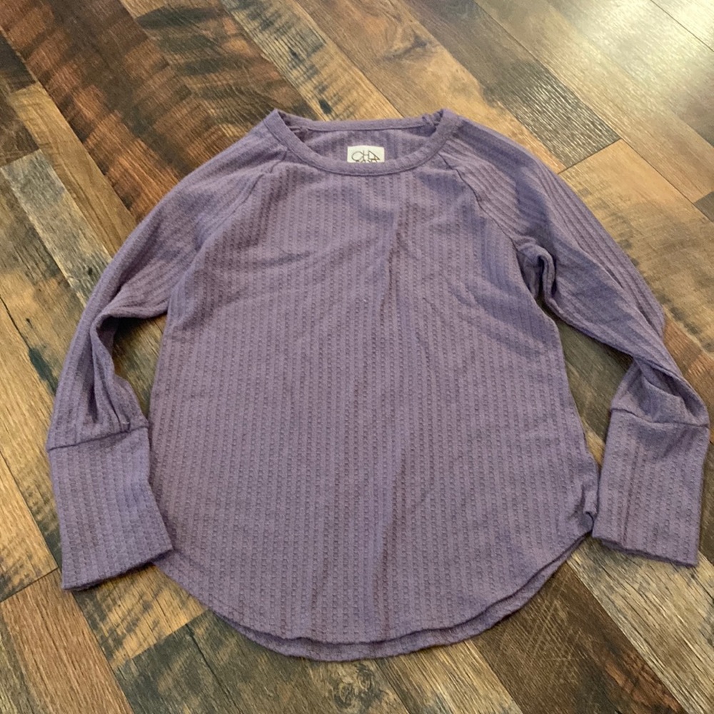 Chaser waffle knit thermal size small